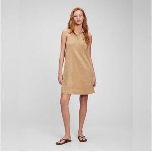 NWT Gap Towel Terry Halter Polo dress